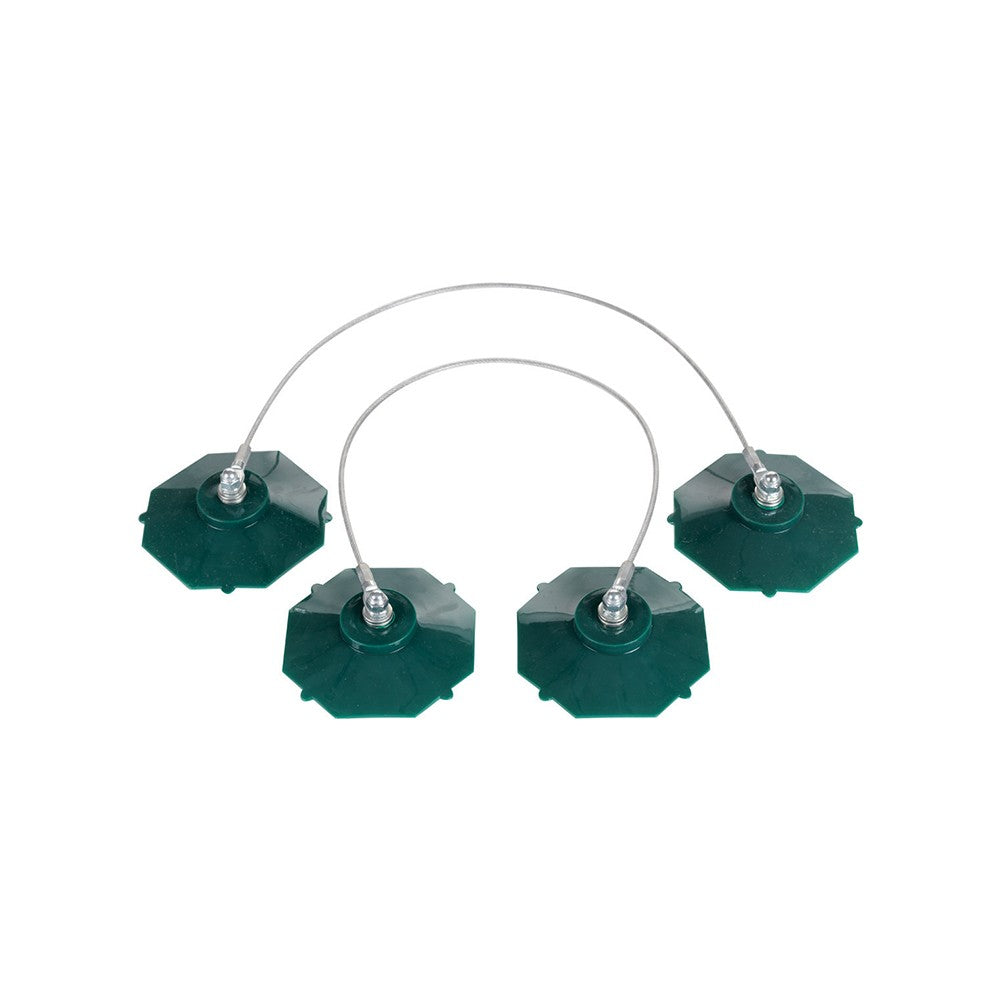 SET 4 MINI VENTOSE Fasano Tools FG 187/K10 per finestrini auto