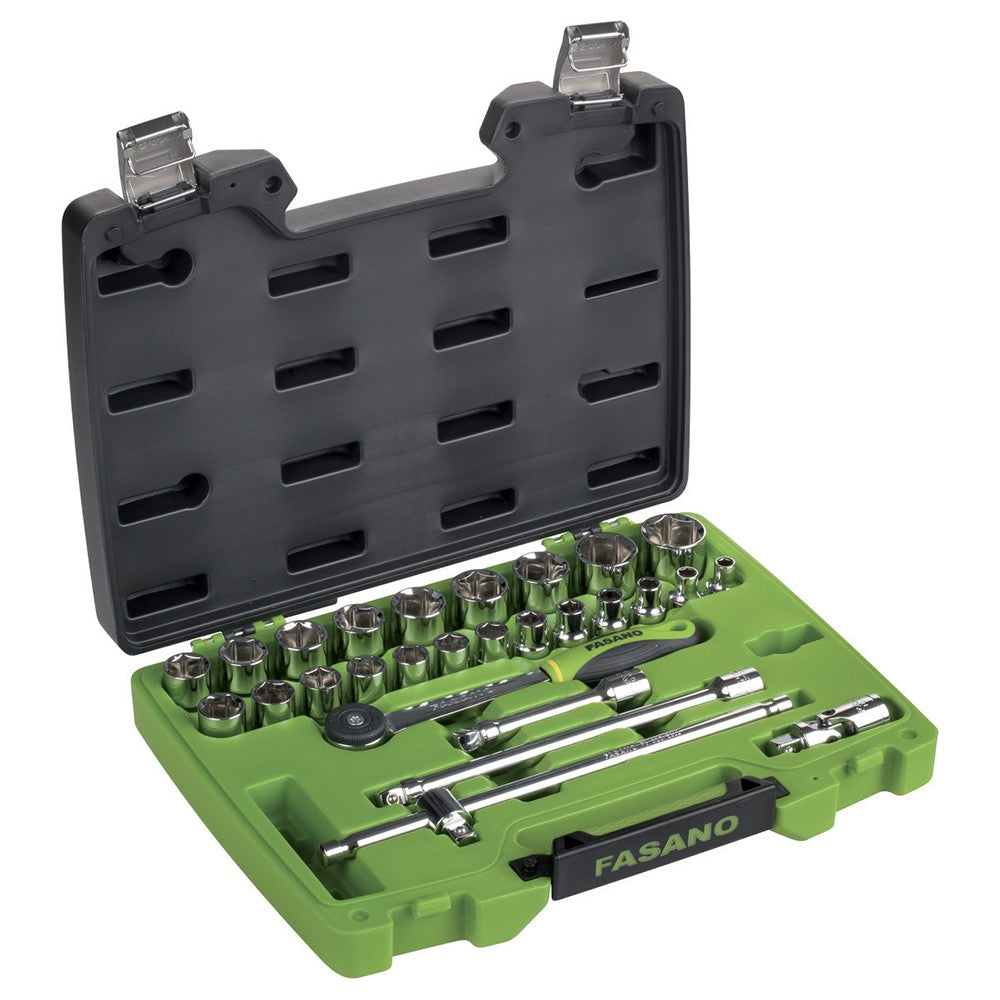 Valigia in Abs Fasano Tools SET 27 UTENSILI CON ATTACCO 1/2" FG 625/S27