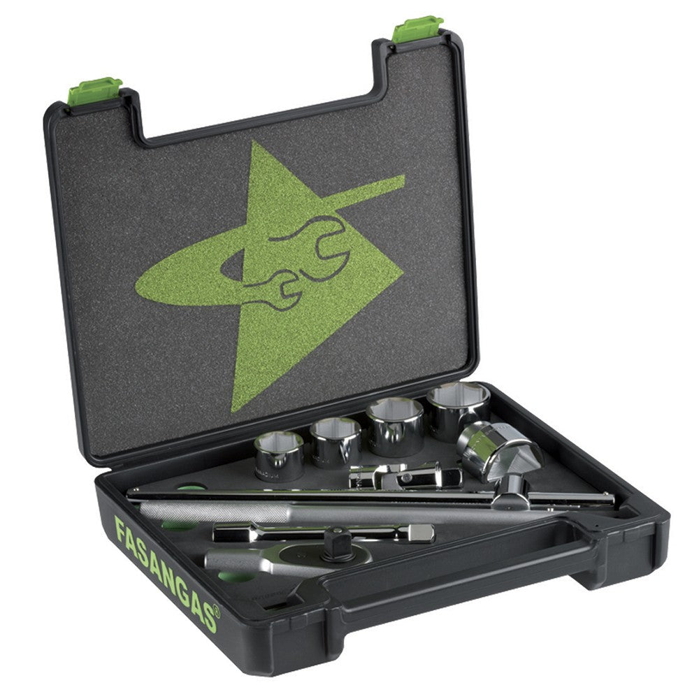 SET CHIAVI A BUSSOLA ESAGONALI 3/4" Fasano FG 629A/S10