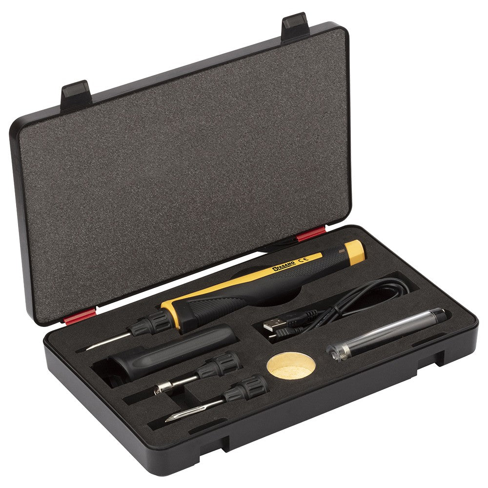 Saldatore portatile con batteria al Litio ricaricabile Fasano FG 98/LT