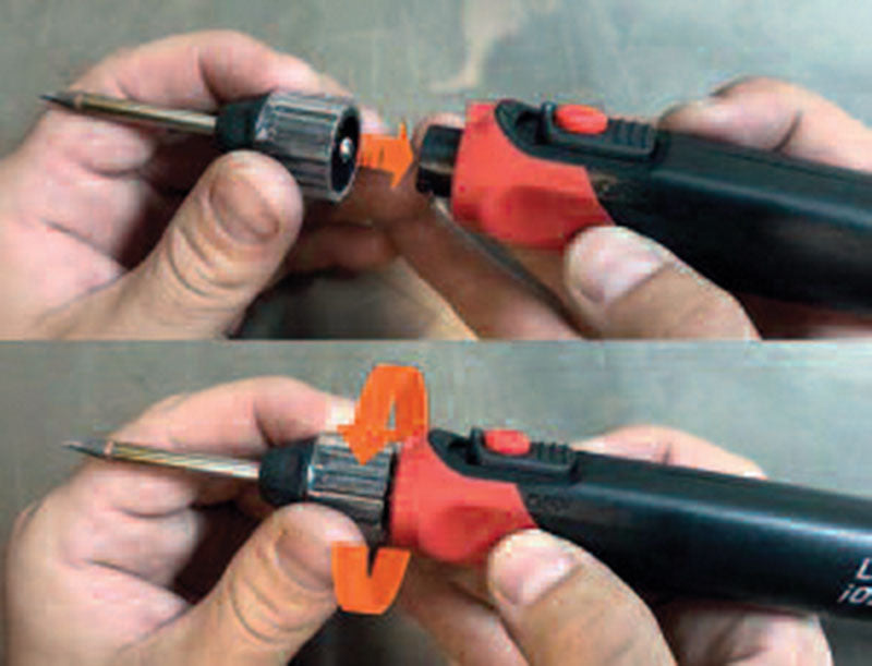 MINI SALDATORE A BATTERIA RICARICABILE, 30 W	FM200