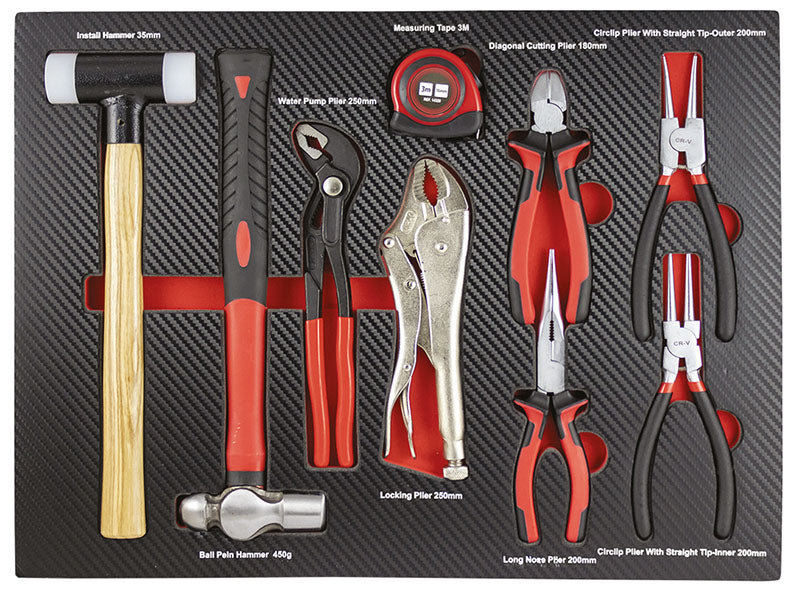 CARRELLO PORTA UTENSILI 7 CASSETTI, CON 172 UTENSILI Fermec FM439042