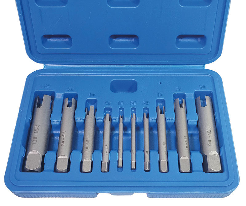 SET 10 PEZZI, ESTRATTORI PER MASCHI ROTTI FM5406