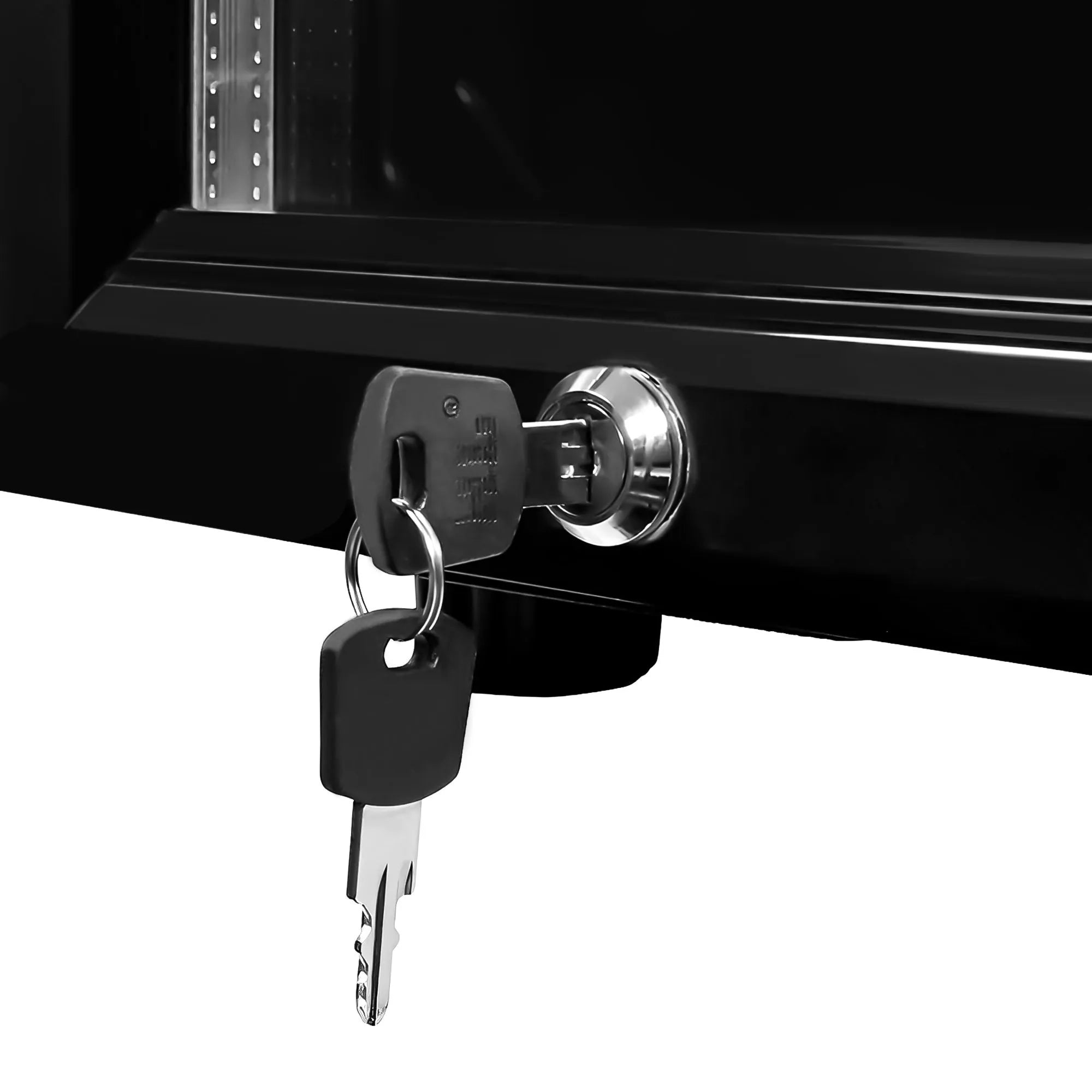 Frigorifero con porta in vetro 25 litri da appoggio Full Black Officina