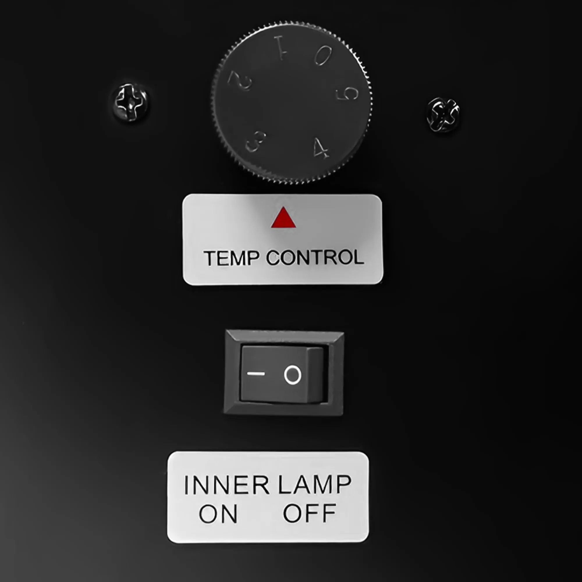 Frigorifero con porta in vetro 25 litri da appoggio Full Black Officina