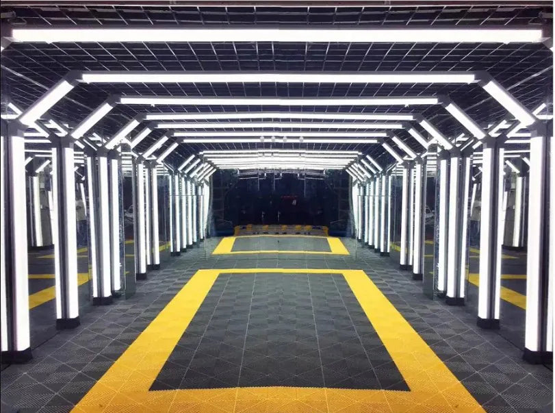 Tunnel LED per officina 5,2 x 4 x 2,6 mt
