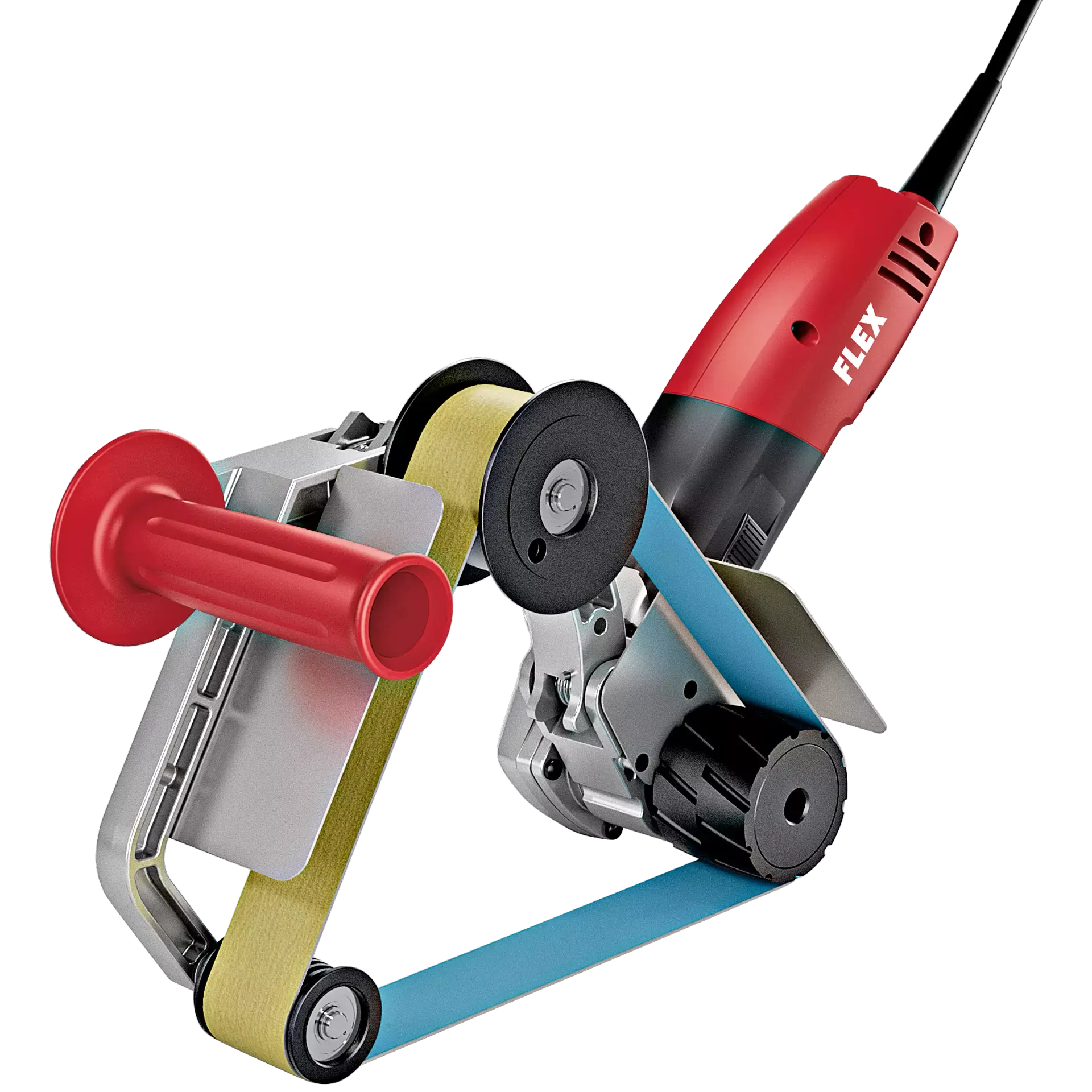 Levigatrice a nastro per tubi TRINOXFLEX in kit FLEX BRE 14-3 125 Set