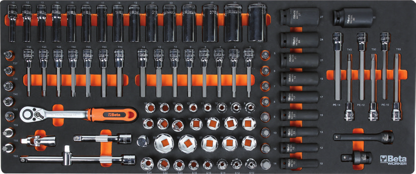 Carrello Beta Cassettiera mobile RSC24AXLP/7 completo di 418 utensili + Barbecue Omaggio