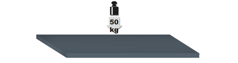 Ripiano interno per armadio RSC50 2.0 A2 Beta RSC50 2.0 A2/R91
