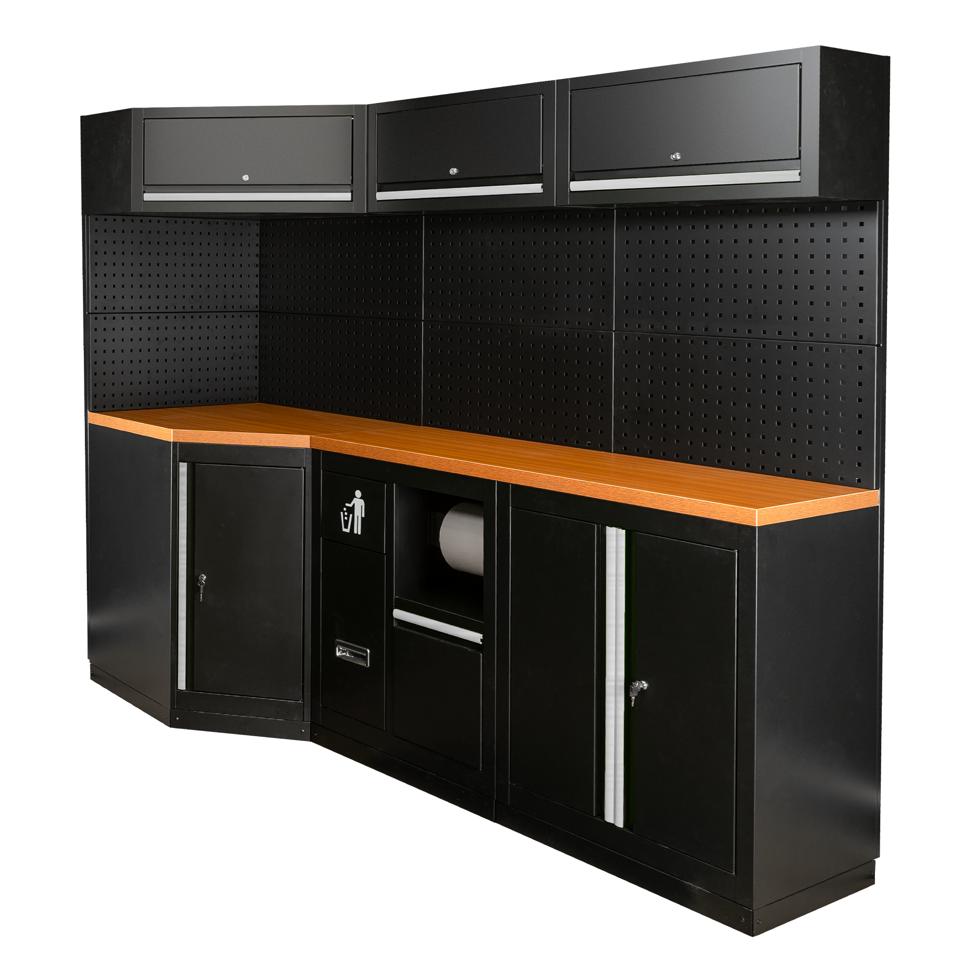 SET DI MOBILI MODULARI (22PCS) - ARGENTO SERIE518S JBM