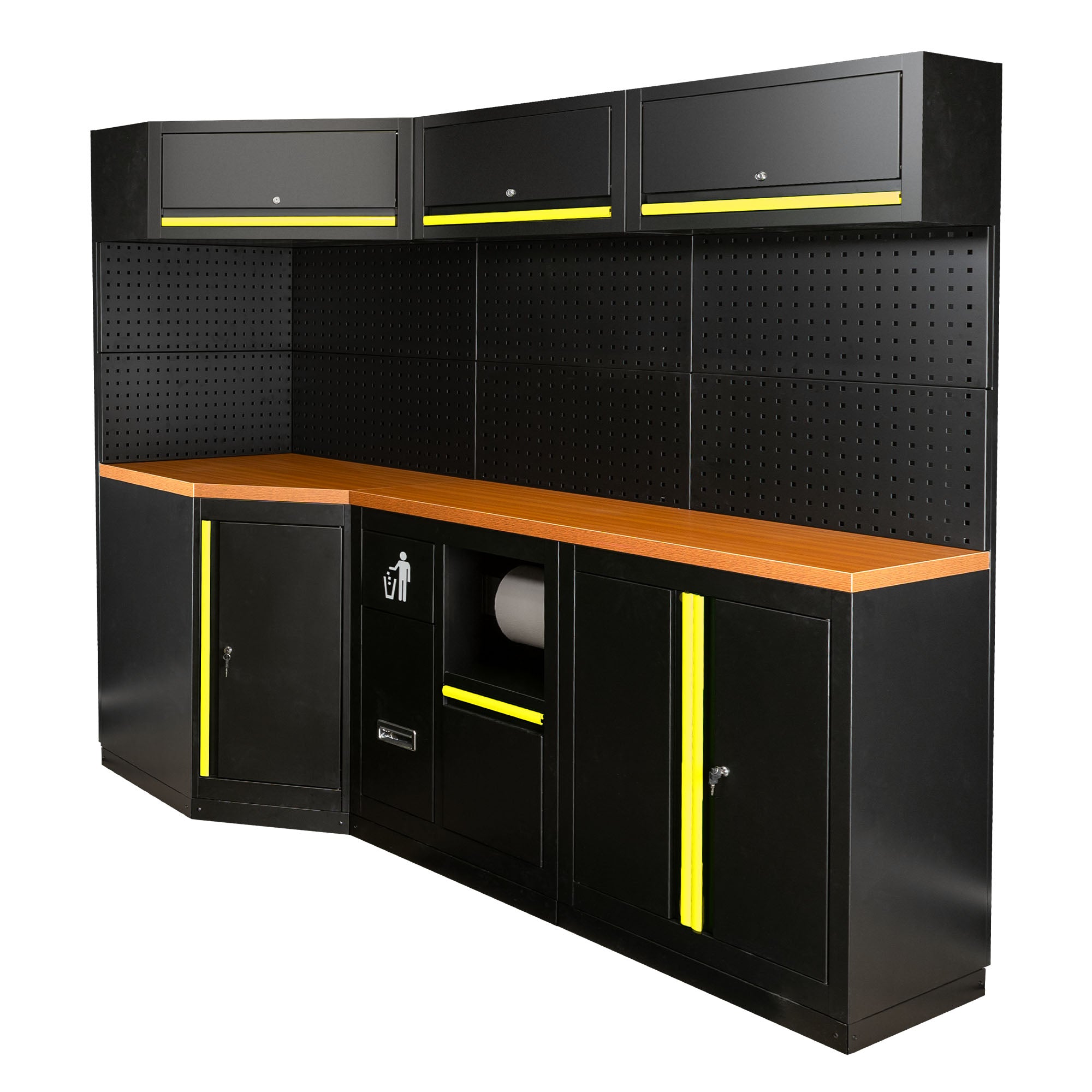 SET DI MOBILI MODULARI (22PCS) - GIALLO SERIE518Y JBM