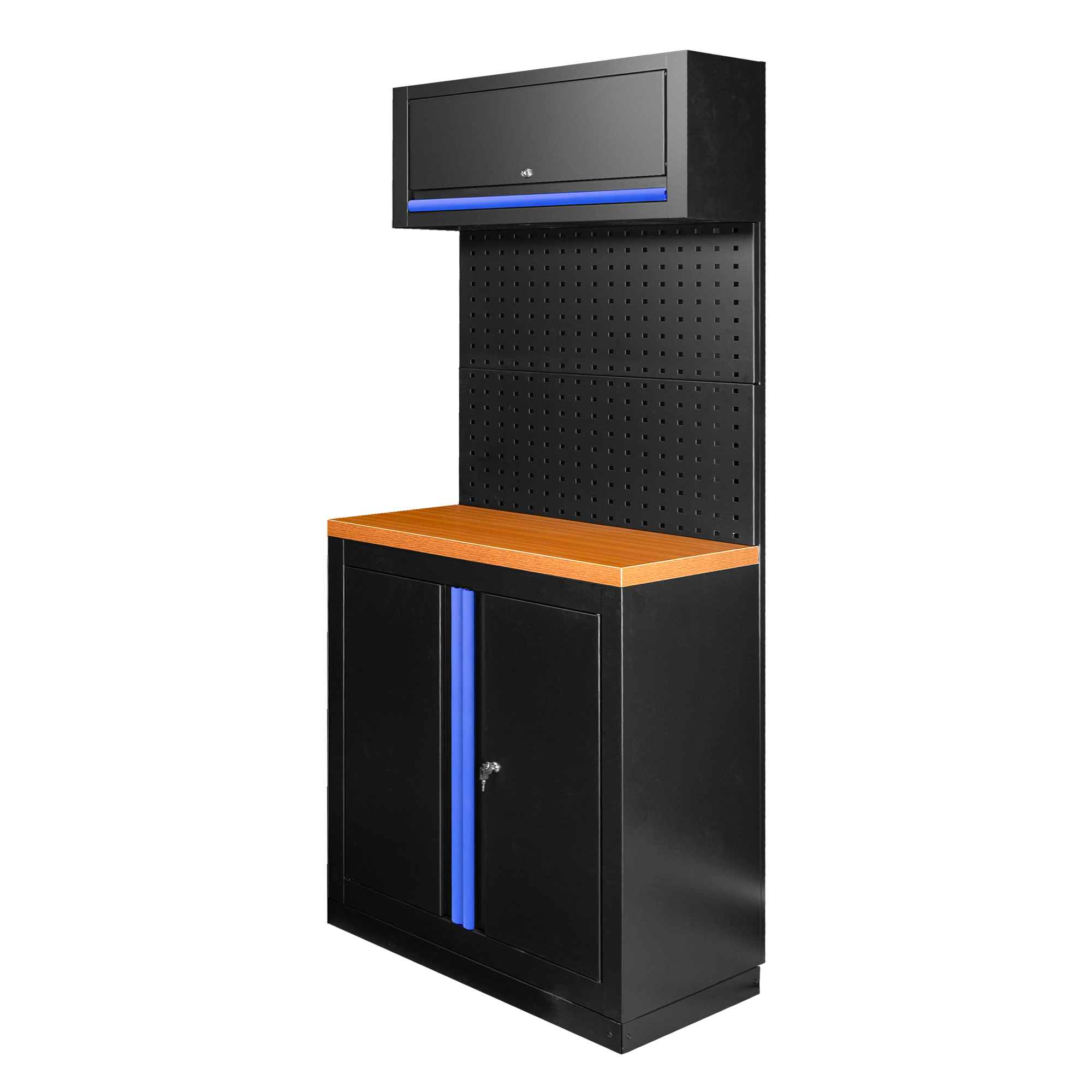 SET DI MOBILI MODULARI (7 PEZZI) - BLU SERIE525B JBM