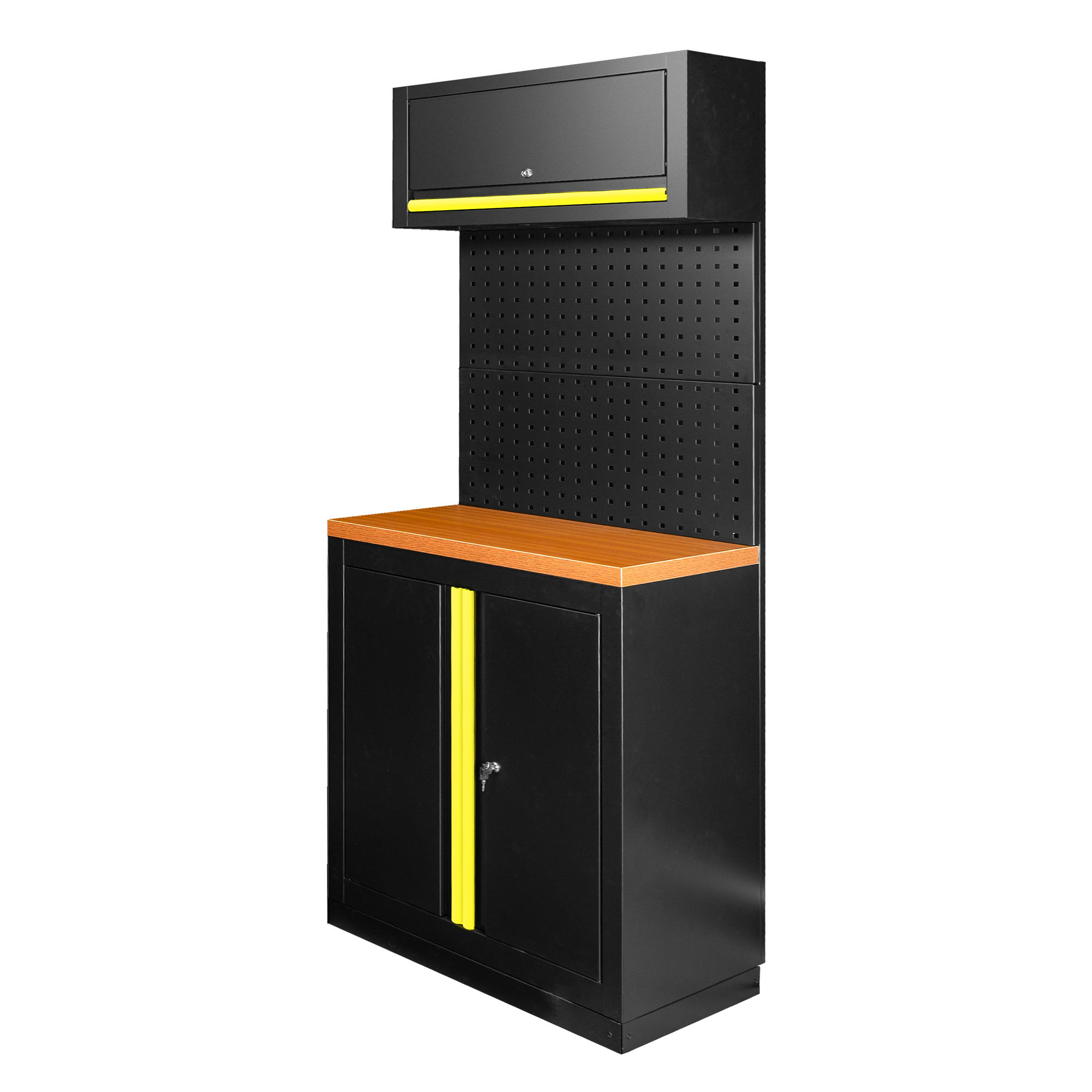 SET DI MOBILI MODULARI (7 PEZZI) - GIALLO SERIE525Y JBM