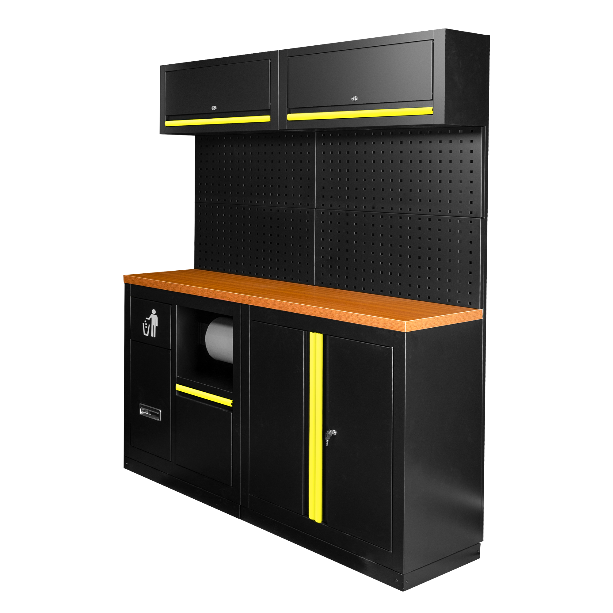 SET DI MOBILI MODULARI (12 PEZZI) - GIALLO SERIE527Y JBM