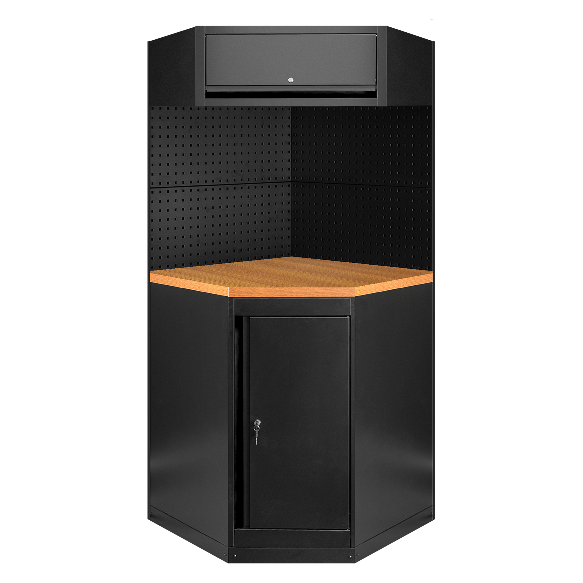 SET DI MOBILI MODULARI (11 PEZZI) - NERO SERIE528K JBM