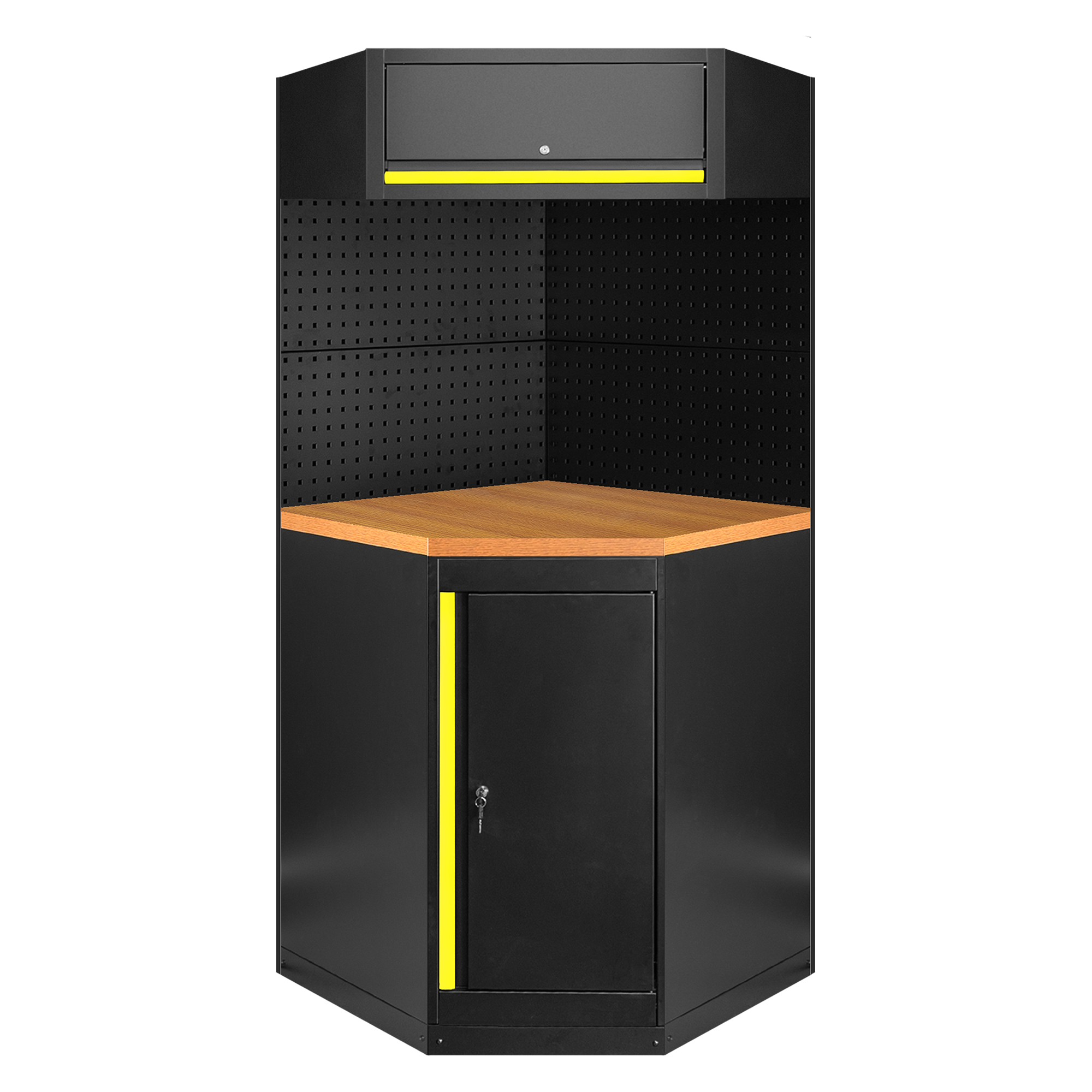 SET DI MOBILI MODULARI (11 PEZZI) - GIALLO SERIE528Y JBM