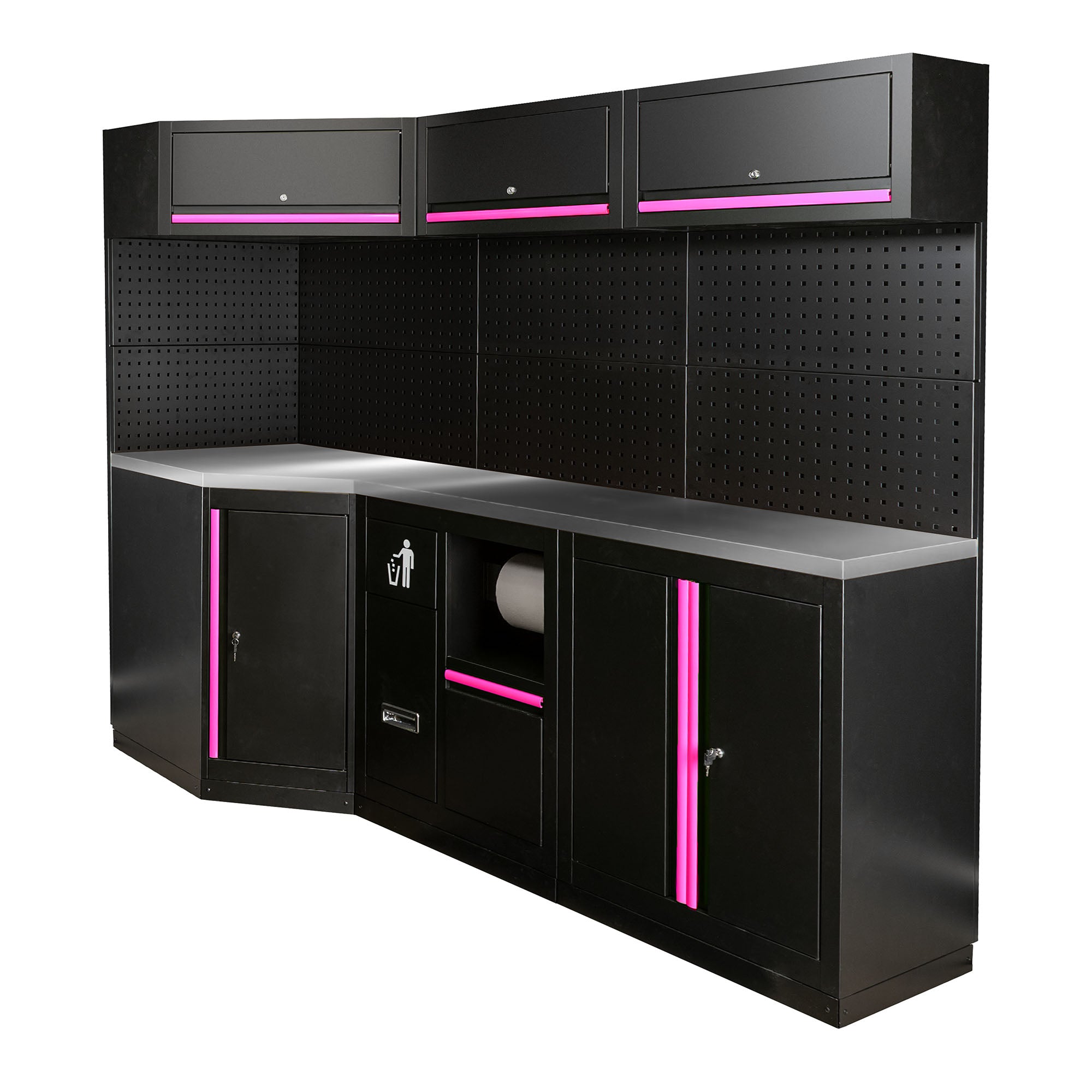 SET DI MOBILI MODULARI (22PCS) - ROSA SERIE589P JBM