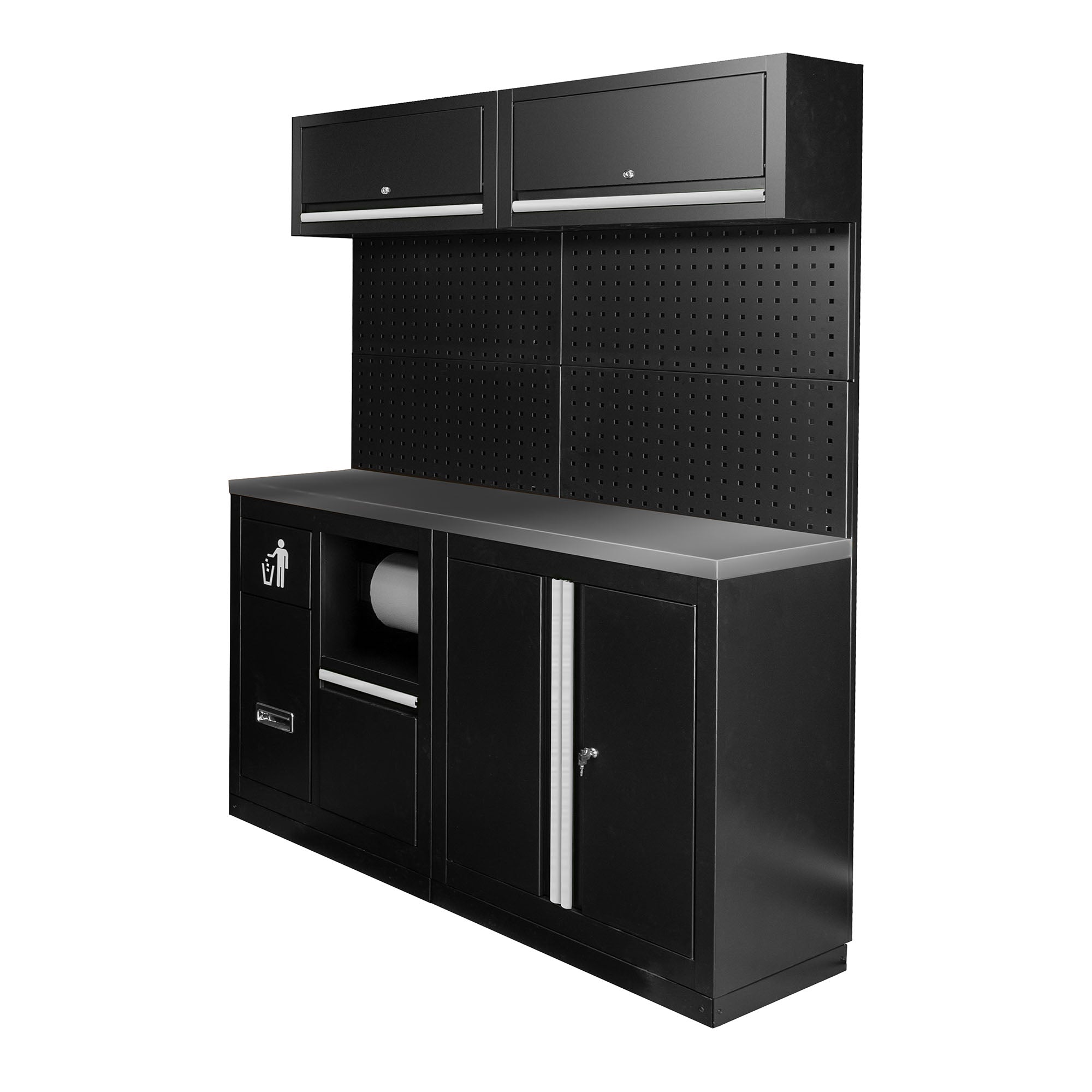 SET DI MOBILI MODULARI (12 PEZZI) - ARGENTO SERIE590S JBM