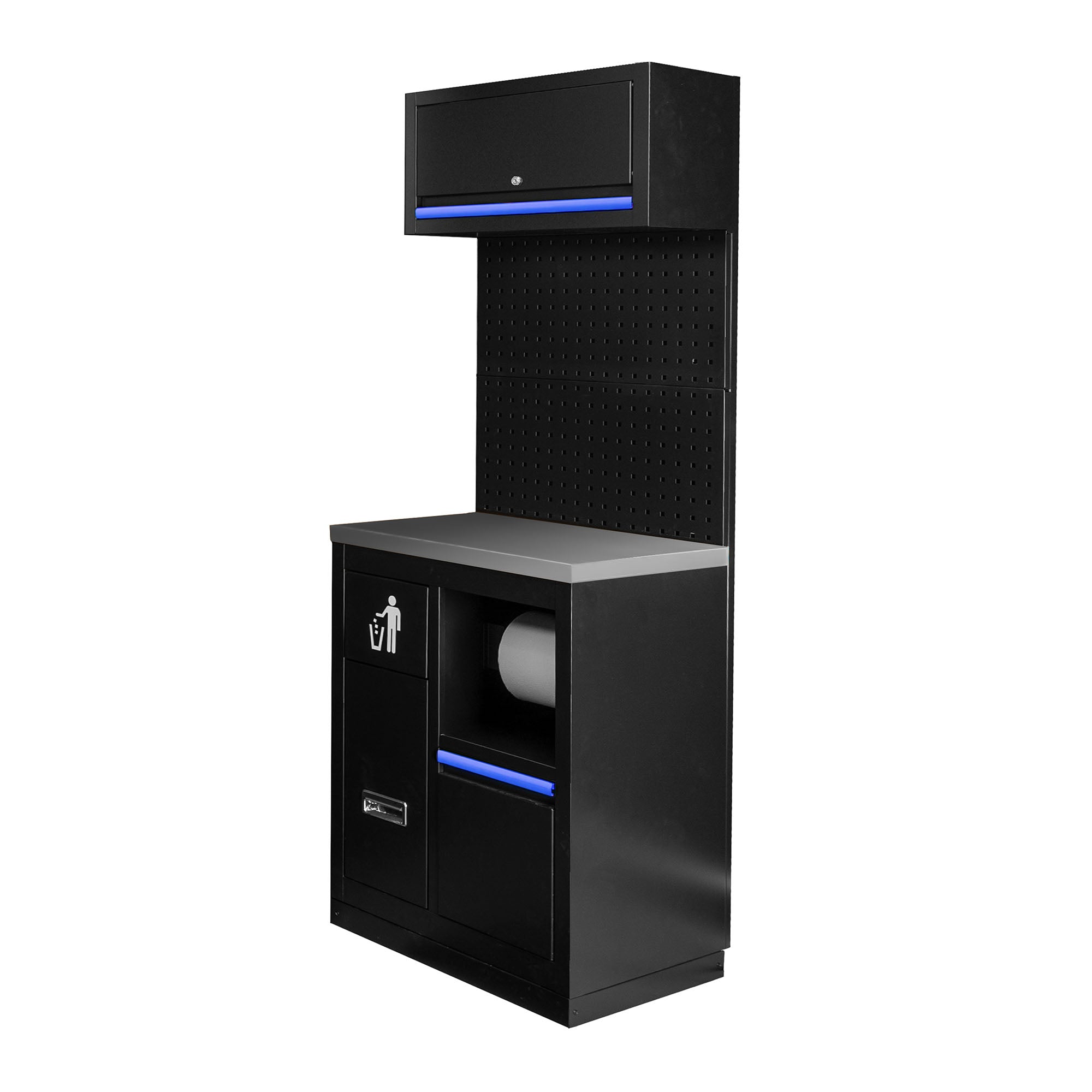 SET DI MOBILI MODULARI (7 PEZZI) - BLU SERIE591B JBM