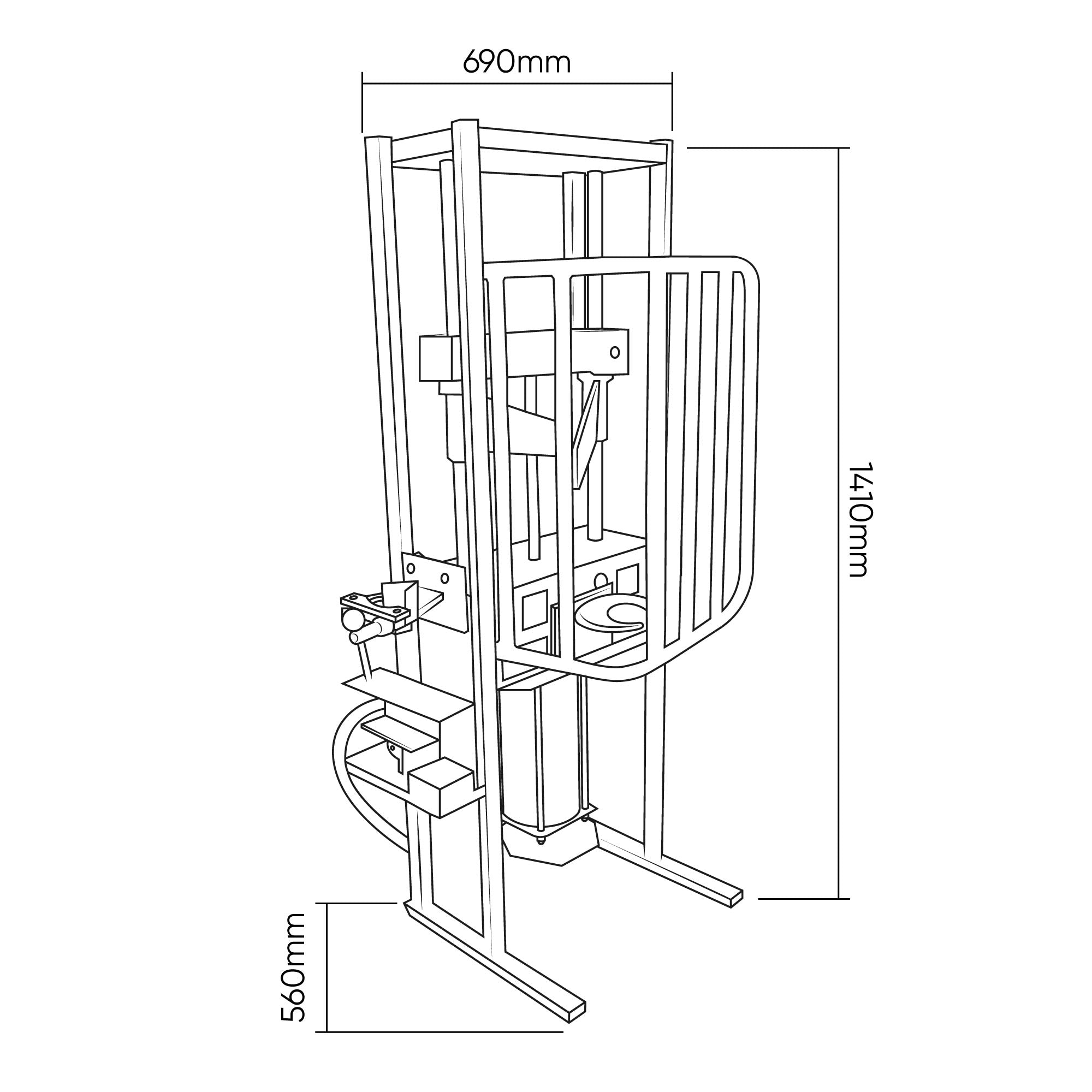 COMPRESSORE PNEUMATICO A MOLLA 1T + VALIGETTA DI UTENSILI DA 216 PEZZI CON BUSSOLE ESAGONALI JBM
