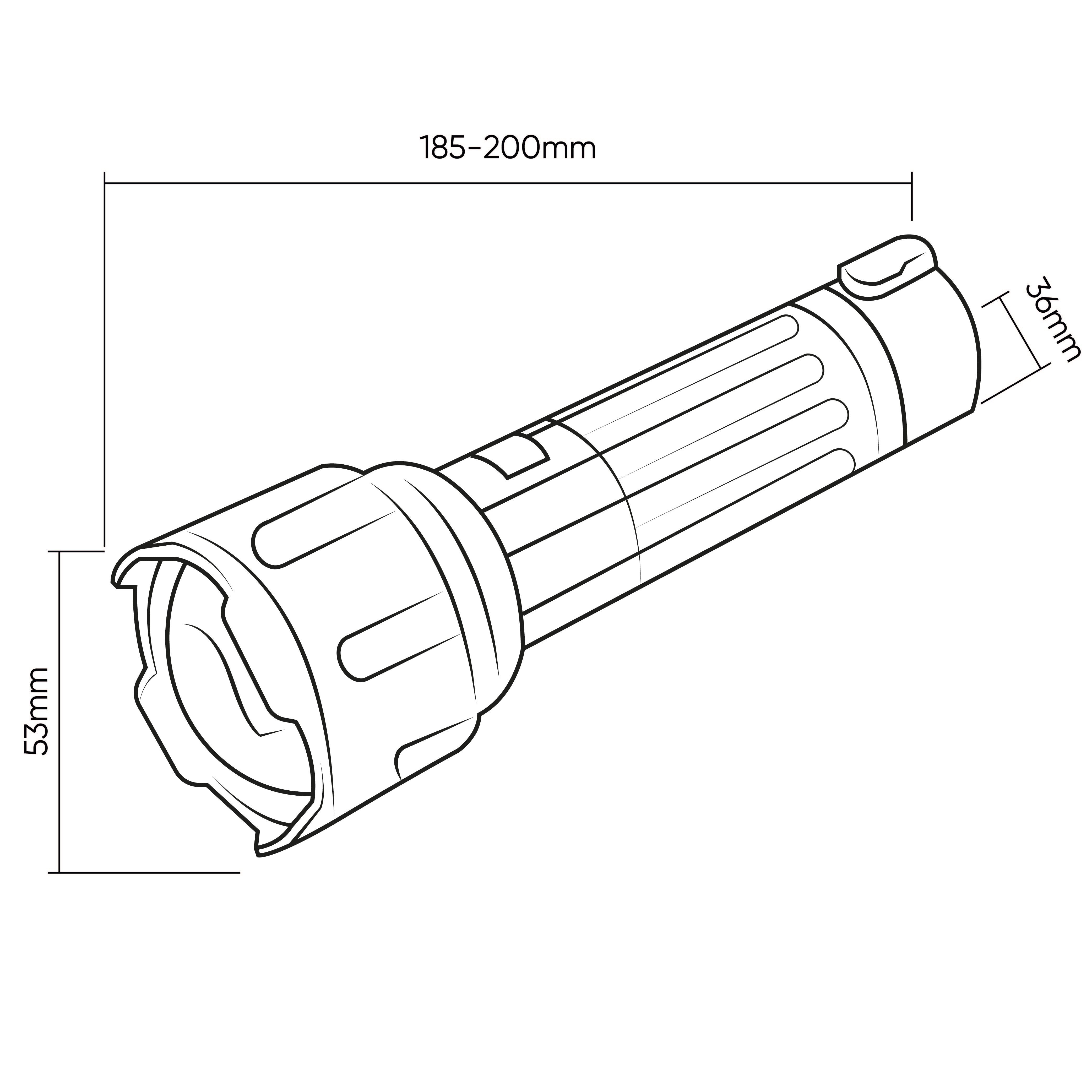 TORCIA LED MULTIFUNZIONE 800LM 54544 JBM