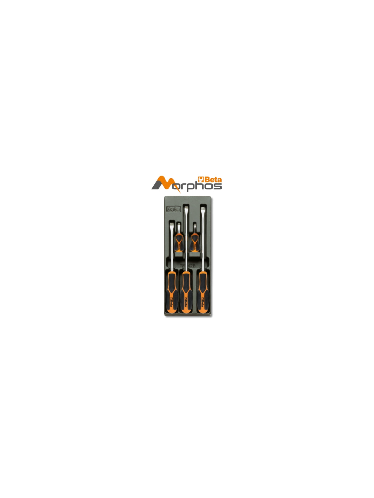Termoformato rigido in ABS giraviti Morphos per viti lama piatta Beta T201MH