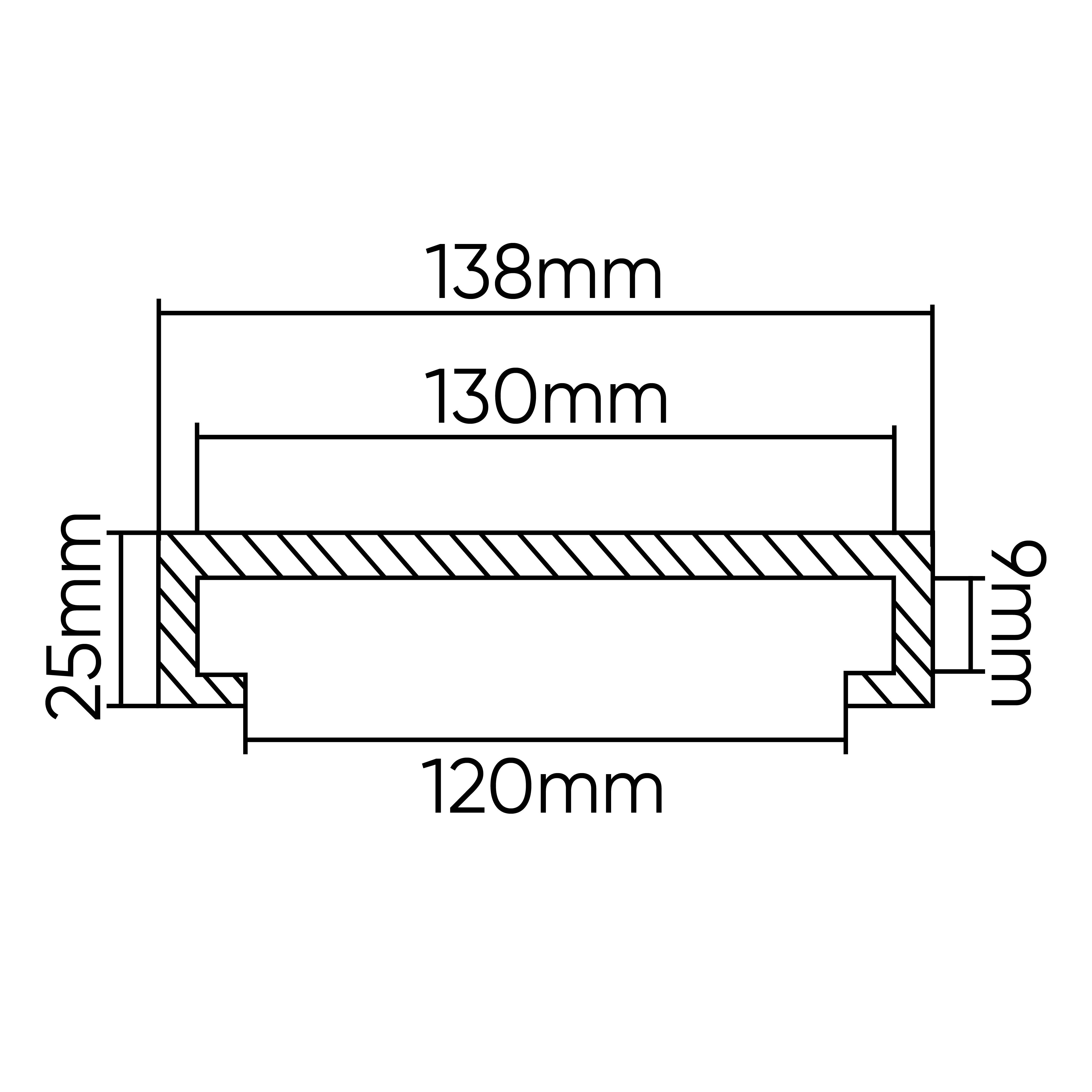 TAMPONE IN GOMMA PER PONTE SOLLEVATORE CASCOS 138MM 54362 JBM