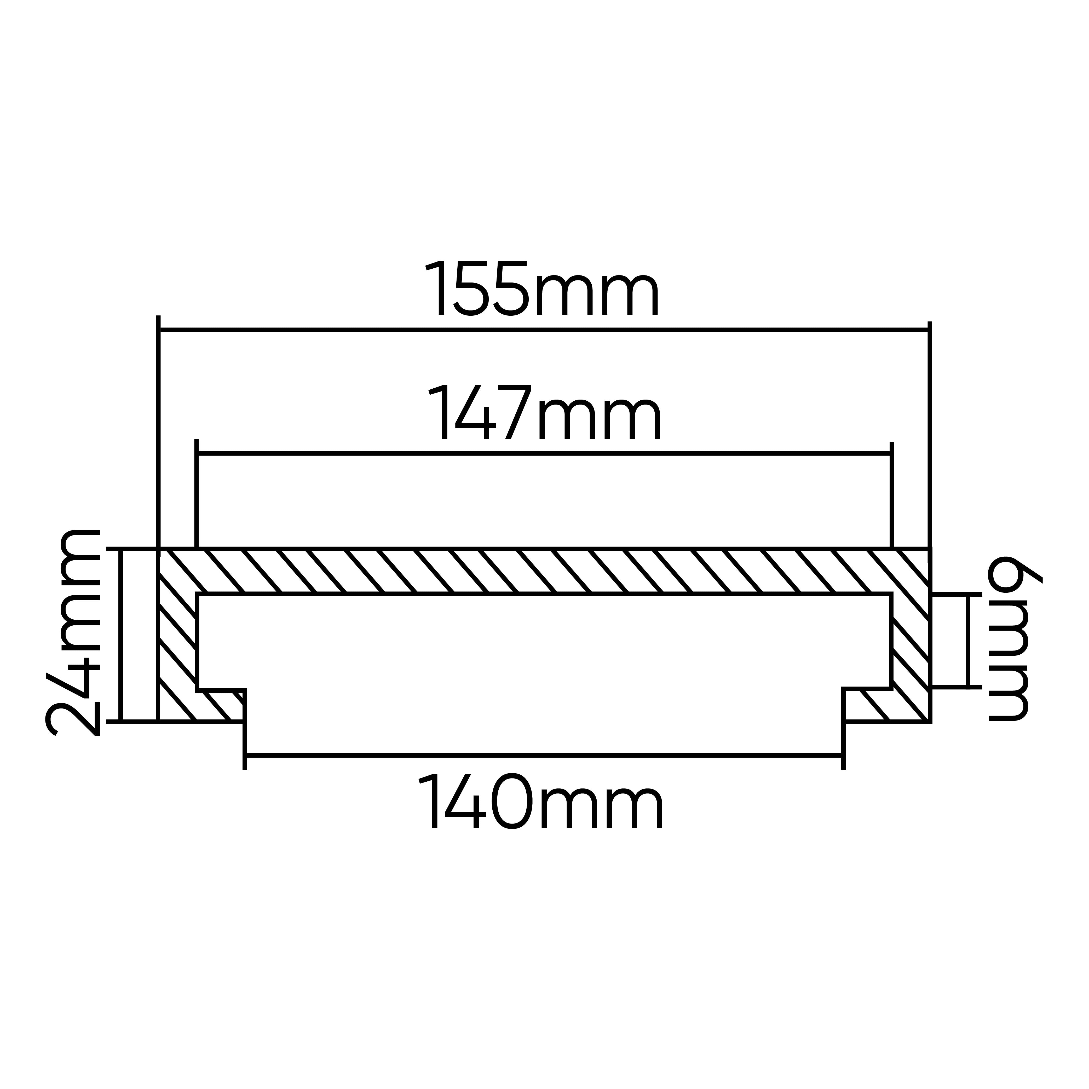 TAMPONE IN GOMMA PER PONTE SOLLEVATORE ISTOBAL/VELYEN 155MM 54363 JBM