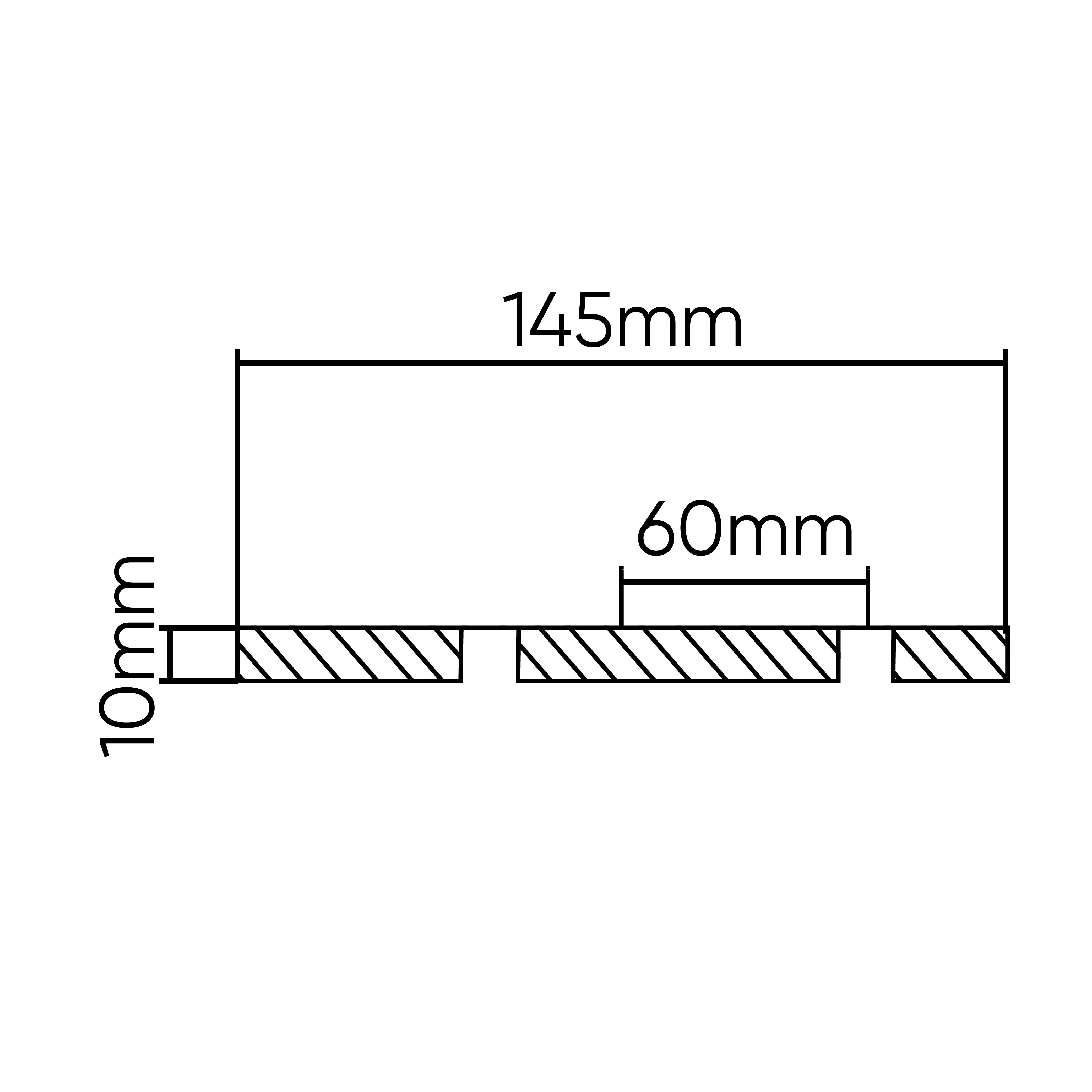 TAMPONE IN GOMMA PER PONTE SOLLEVATORE ISTOBAL/VELYEN 145MM 54365 JBM