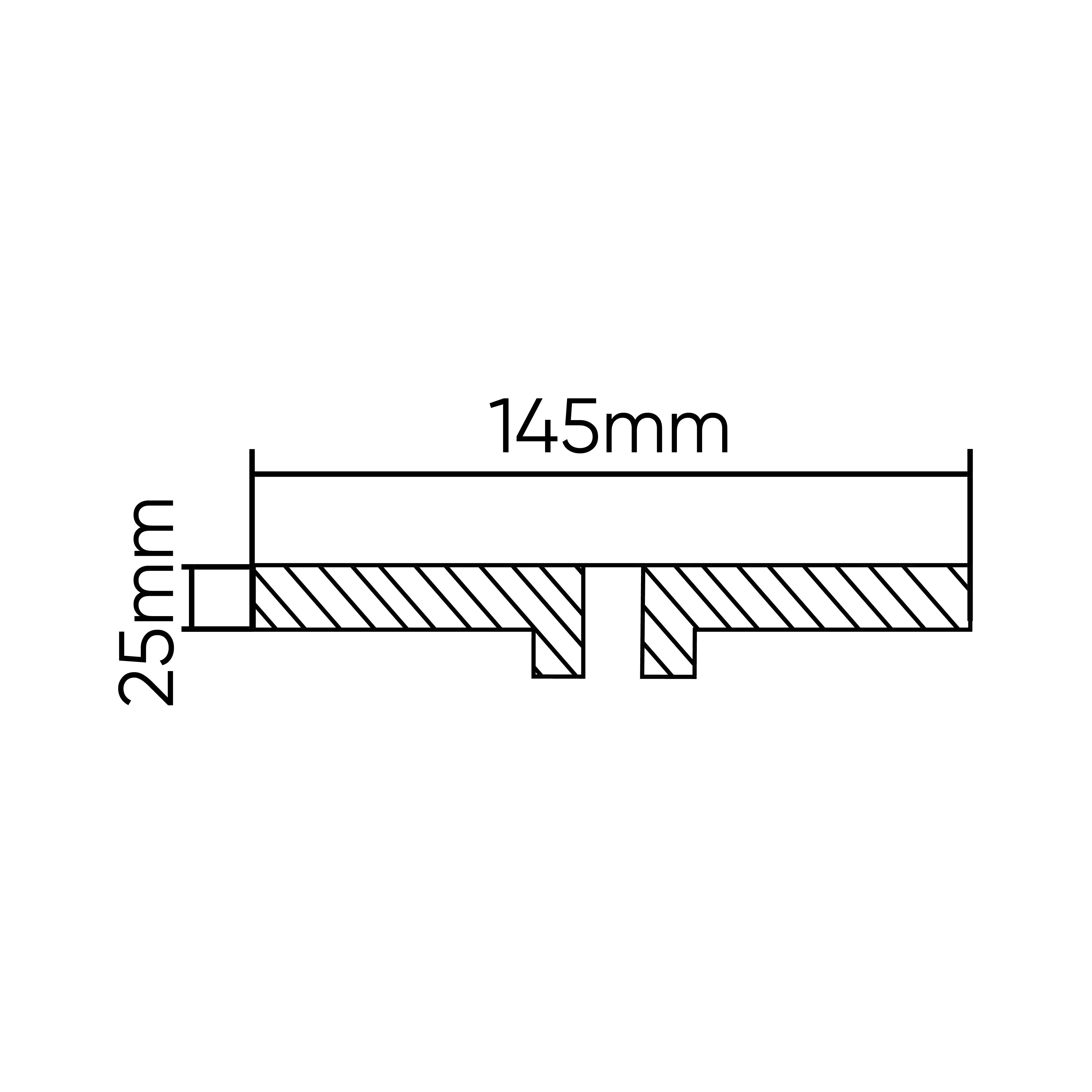 TAMPONE IN GOMMA PER PONTE SOLLEVATORE OMCN 145MM 54491 JBM
