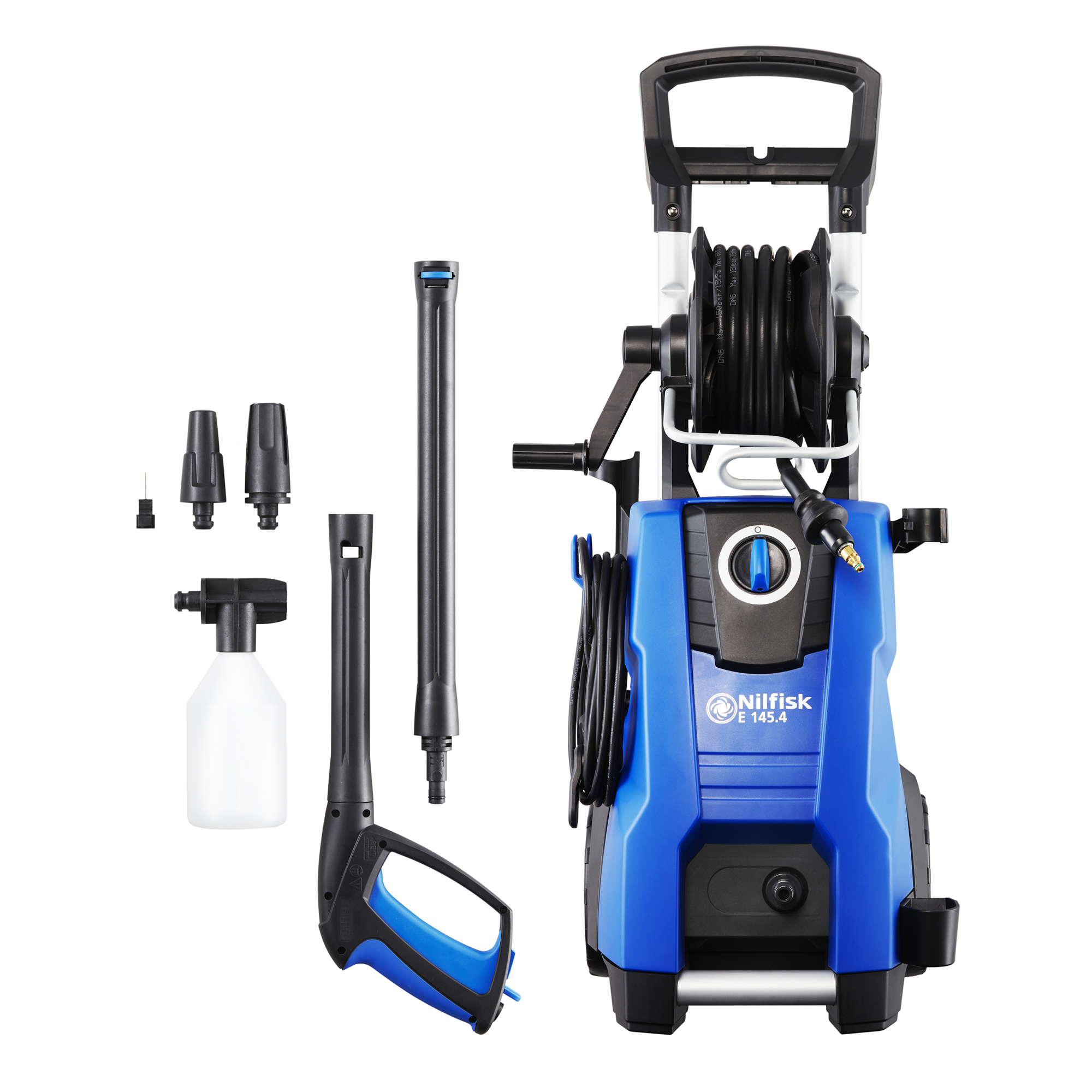 Idropulitrice Nilfisk E 145.4-9 X-TRA con avvolgitore