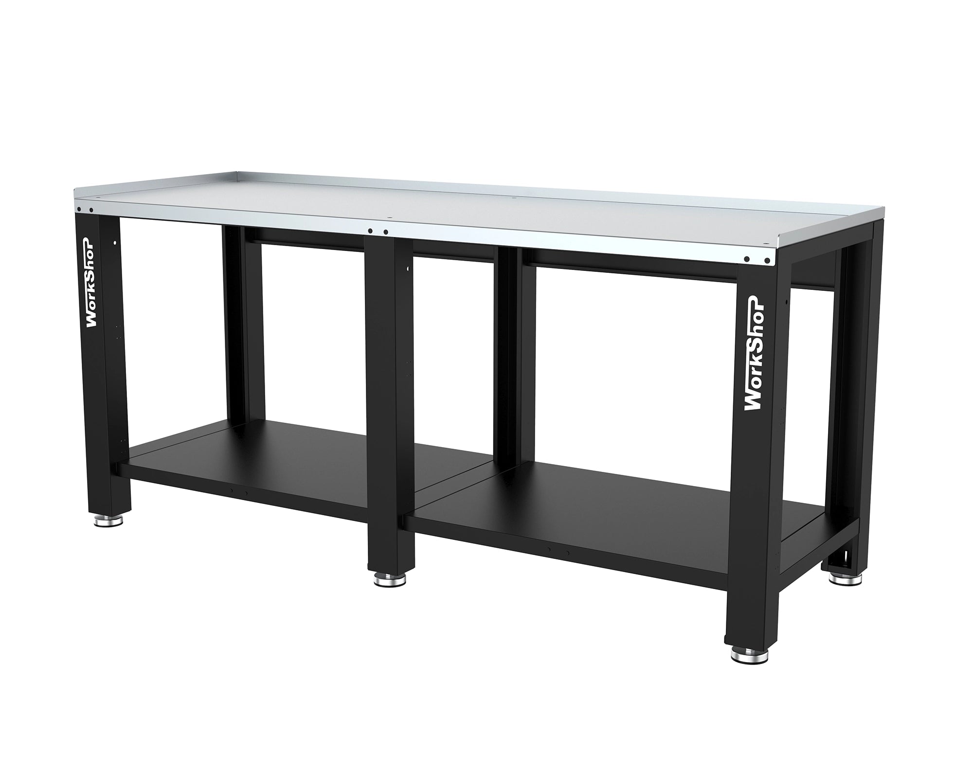 Banco da lavoro HIGH FORCE piano zincato 2mt Workshopitaly