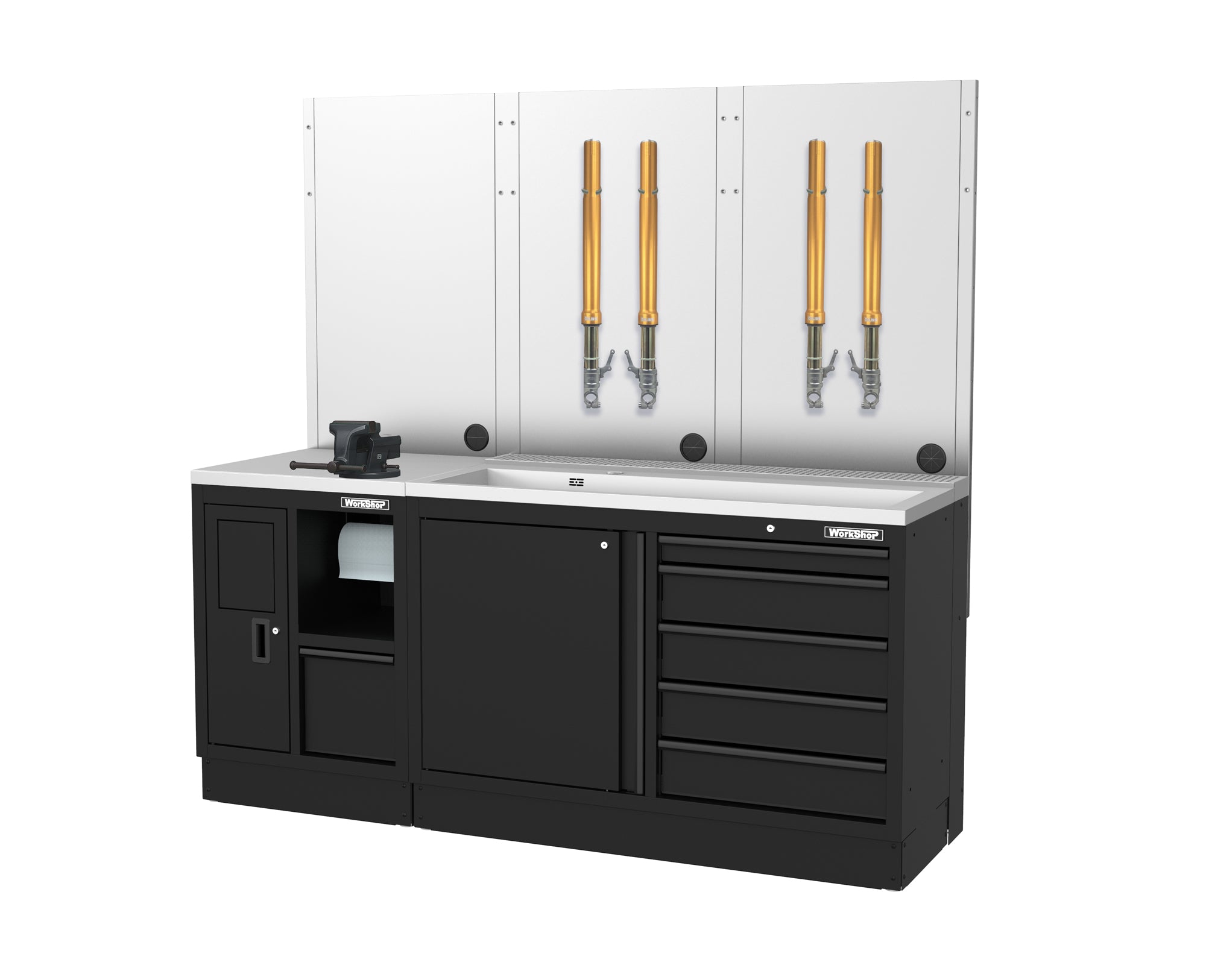 Mobile Officina Workshopitaly MPS+ banco sospensioni