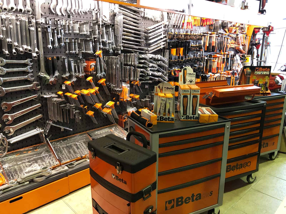 Utensileria Beta nel punto vendita WORK SHOP