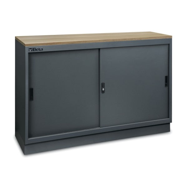 Modulo fisso da 1360 mm con 2 ante in lamiera per arredo officina C45PRO Beta C45PRO MAL