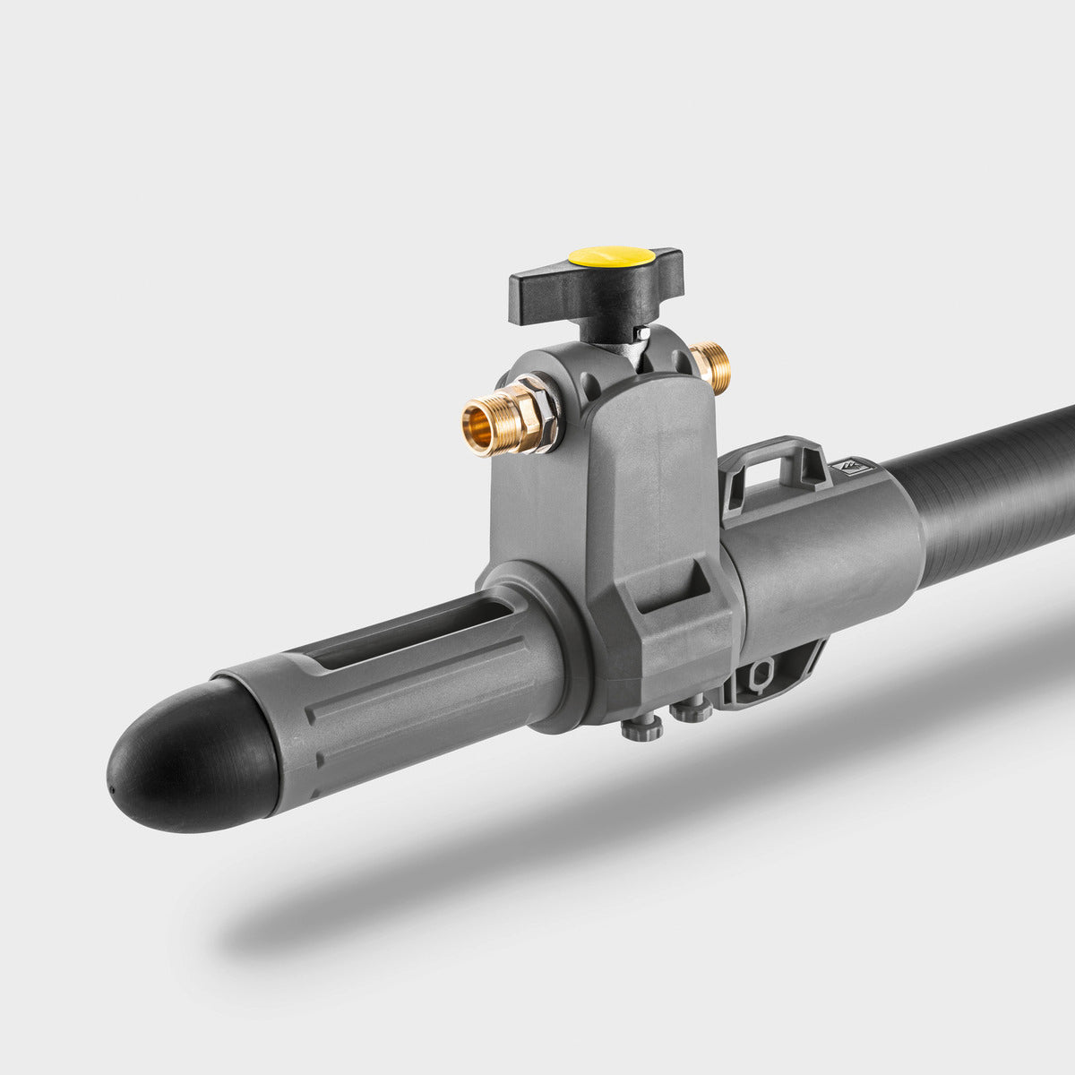 Kit Isolar 2 spazzole asta telescopica 10m con 11,5mt. tubo e rubinetto KARCHER Professional