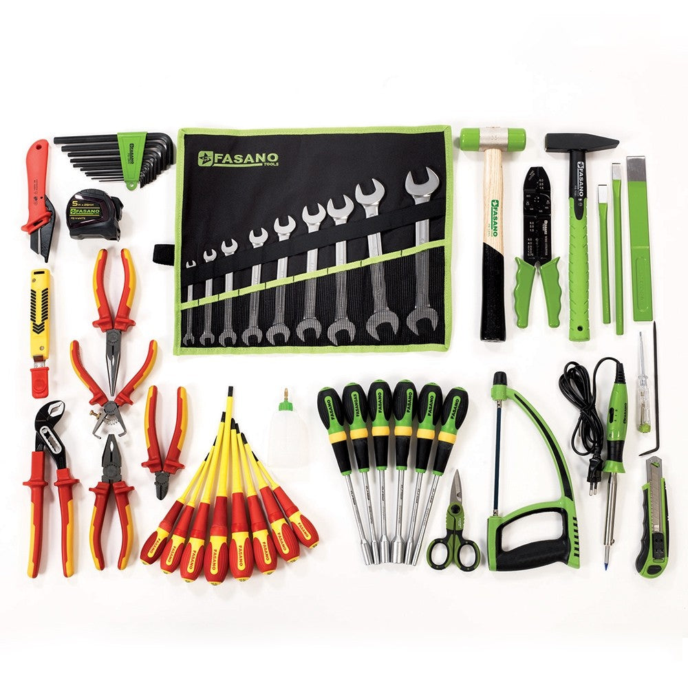 Assortimento 56 utensili per elettronica Fasano Tools FG 118/AS56
