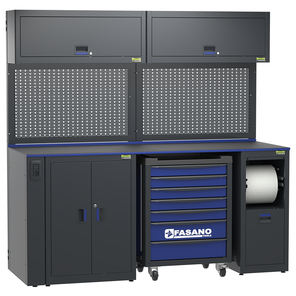 Arredo Officina Fasano Tools FG 118/CO2V 2.050x757x2.000mm