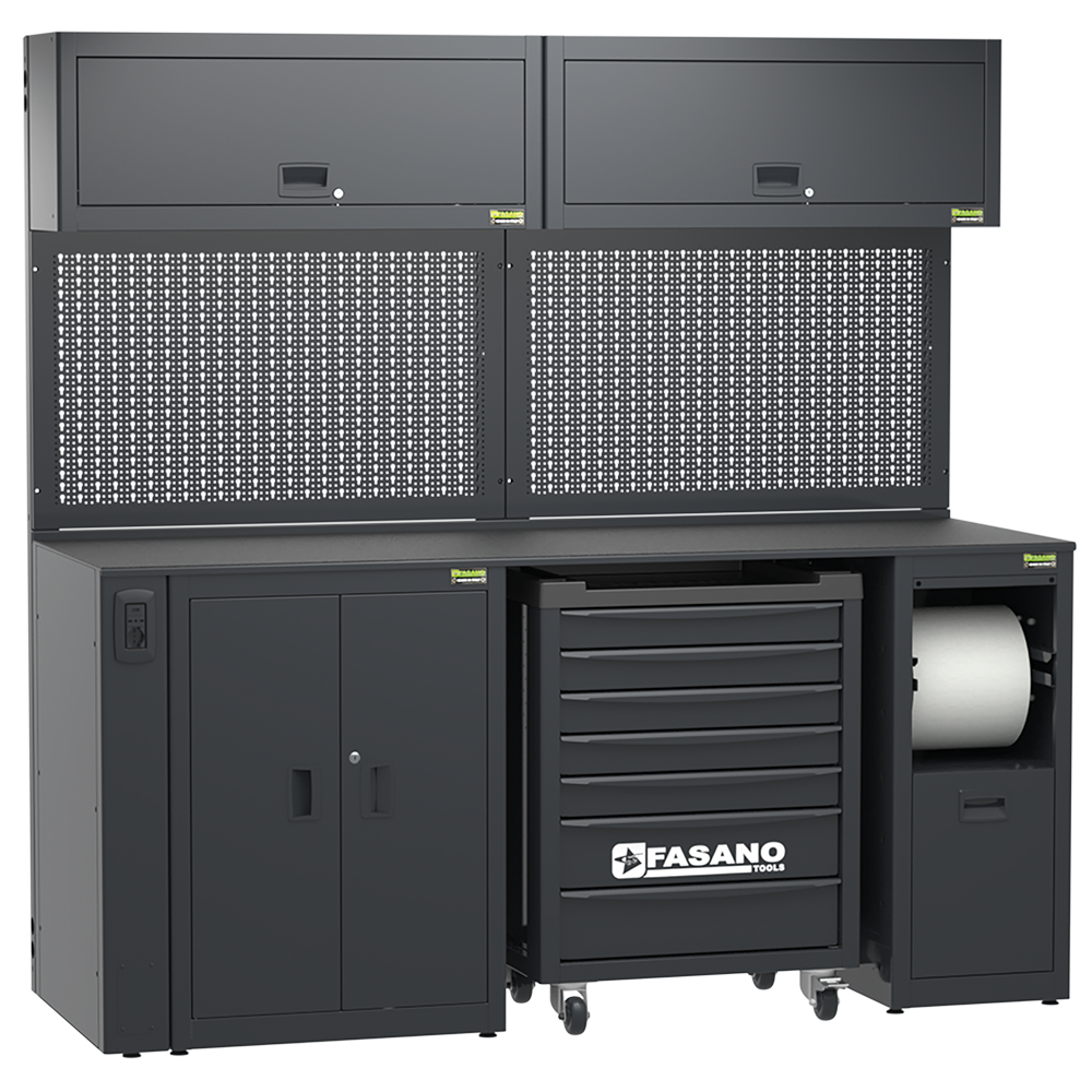 Arredo Officina Fasano Tools FG 118/CO2V 2.050x757x2.000mm