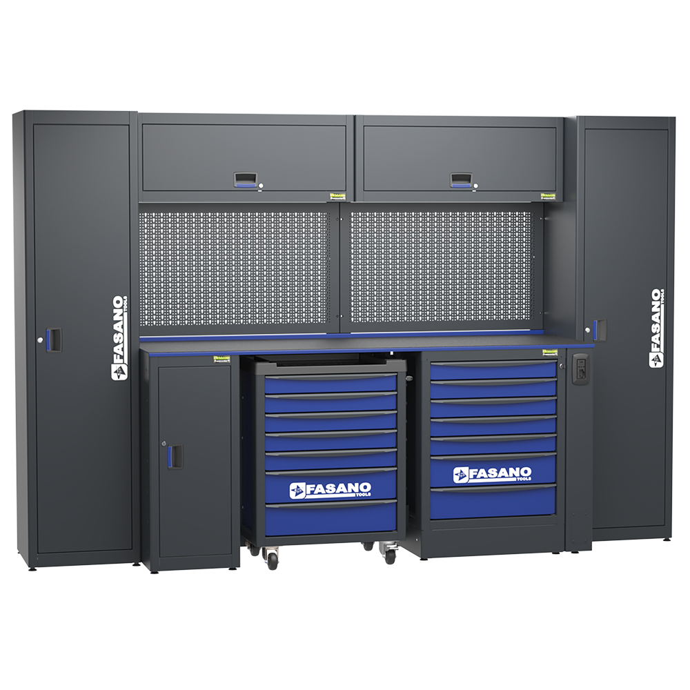 Configurazione di arredamento tecnico da 3050mm Fasano FG 118/CO30V