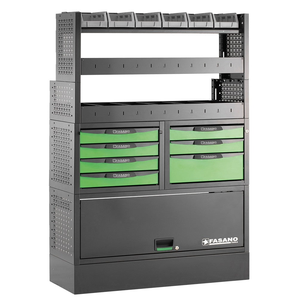 Configurazione arredo tecnico per furgoni Fasano FG 119V/CO12