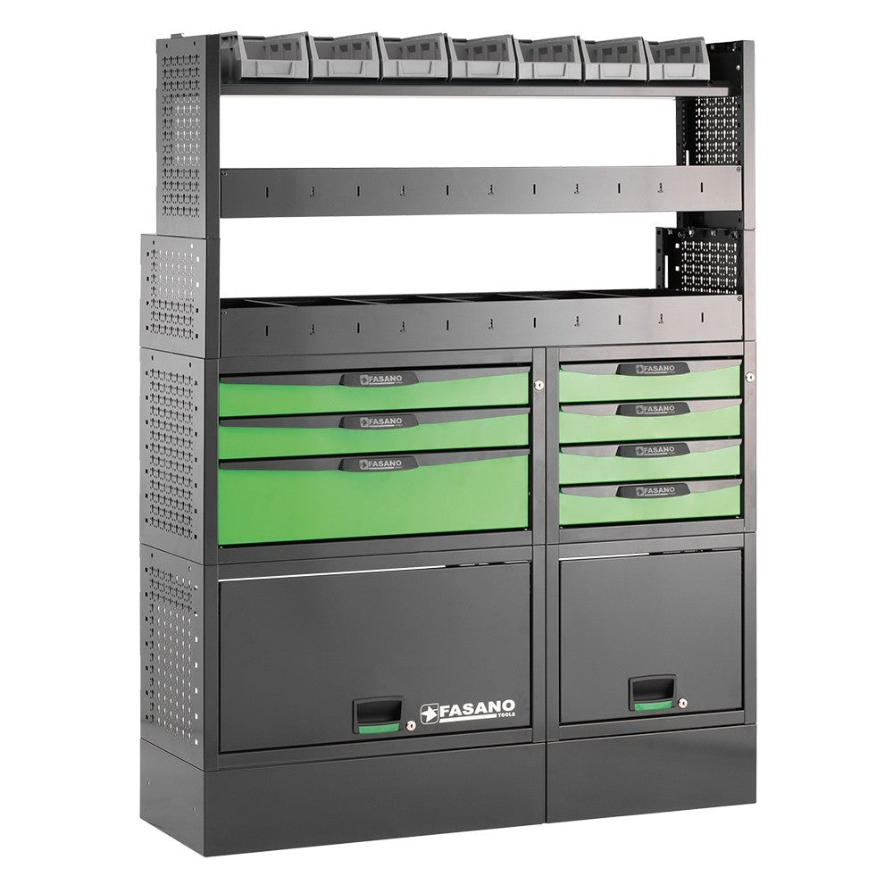 Configurazione arredo tecnico per furgoni Fasano FG 119V/CO22