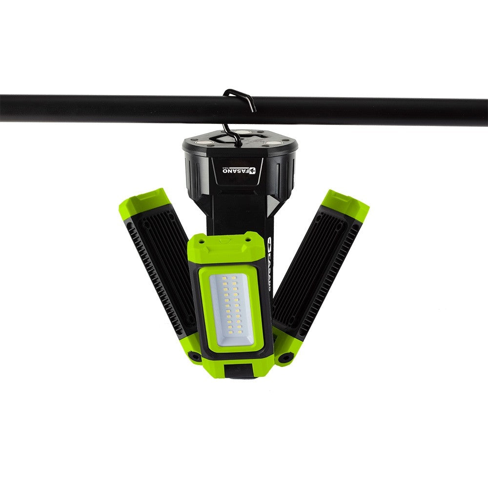 LAMPADA RICARICABILE A 3 FARI LED DOTATA DI TREPPIEDI Fasano FG 217/B