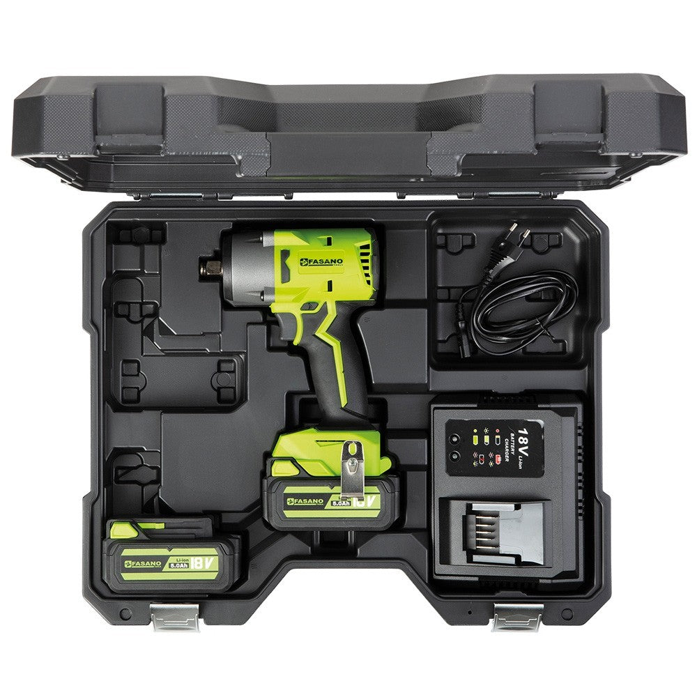 Avvitatore a impulsi attacco 1/2'' - 18V Fasano FG 310/LT2  880Nm