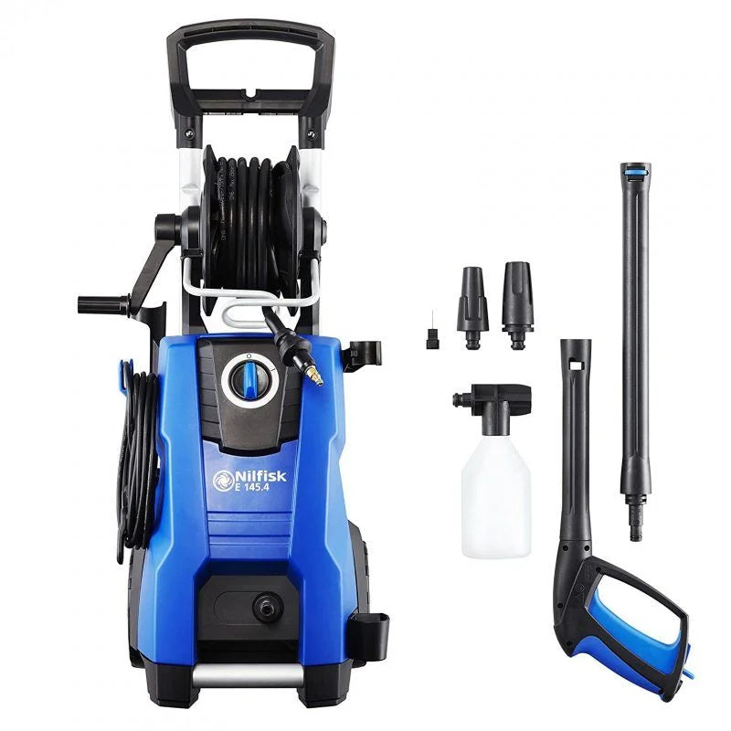 Idropulitrice Nilfisk E 145.4-9 X-TRA con avvolgitore