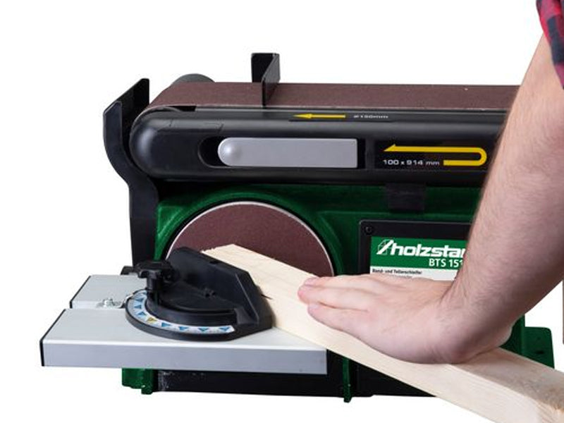 Levigatrice combinata Holzstar BTS 151 disco/nastro, 370 W 230v