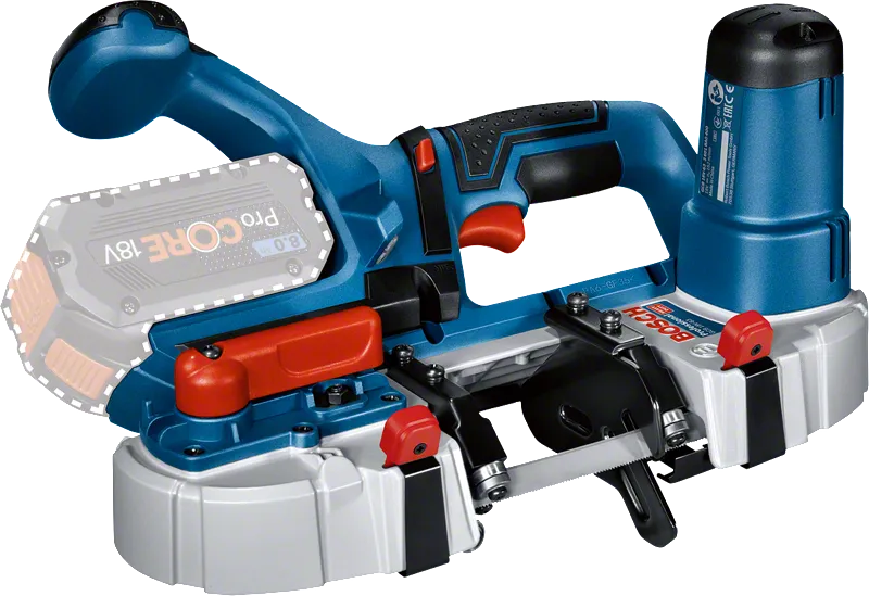 Sega a nastro a batteria Bosch GCB 18V-63 PRO