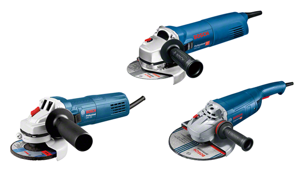 KIT DA 3 SMERIGLIATRICI: GWS 22-230 J + GWS 1000 + ...