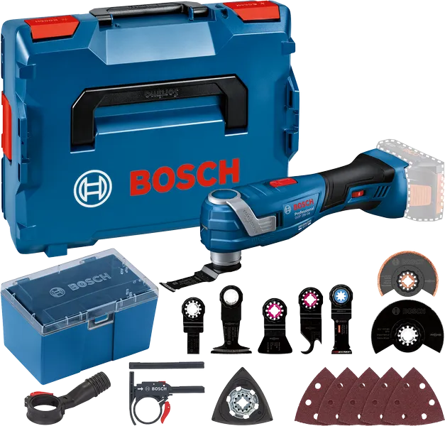 Utensile multifunzione Bosch GOP 18V-34 PRO con set 136 accessori