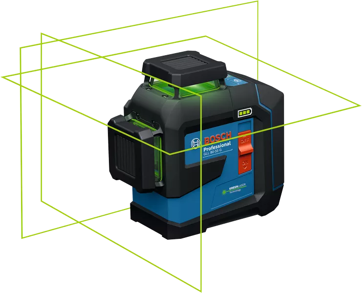 Livella laser a linee Bosch GLL 80-33 G Professional